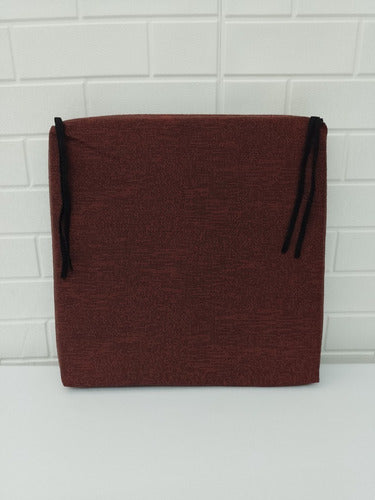 Premium Tear-Resistant 40x40x4cm Chair Cushion with Filling 40
