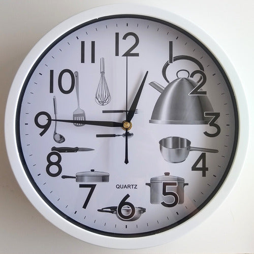 Arribo Large Wall Clock with Silent Second Hand 7