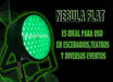 TECSHOW - AMPRO Tacho Nebula Flat 81 Par Led Dmx 54 Leds 3-en-1 Rgb De 1.5w 2