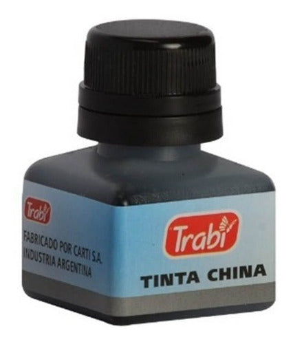 Tinta China Trabi 15cc Por Unidad 0