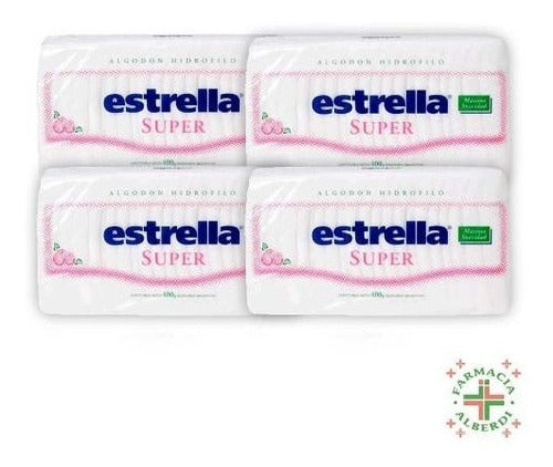 Estrella Algodon Super X 400gr X 4 Unidades 0