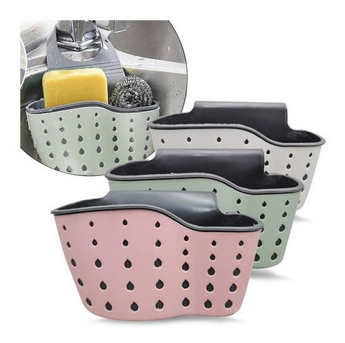 Generic Kitchen Sponge Organizer, Drain Rack for Sink 1