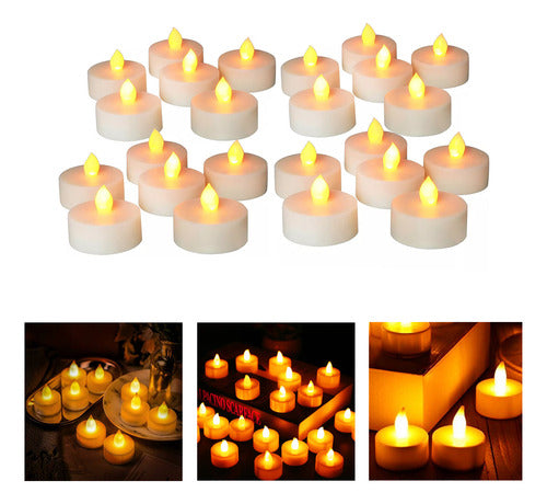 Generic Warm Light LED Candle Pack of 24 - Souvenirs and Decorative Lighting 1