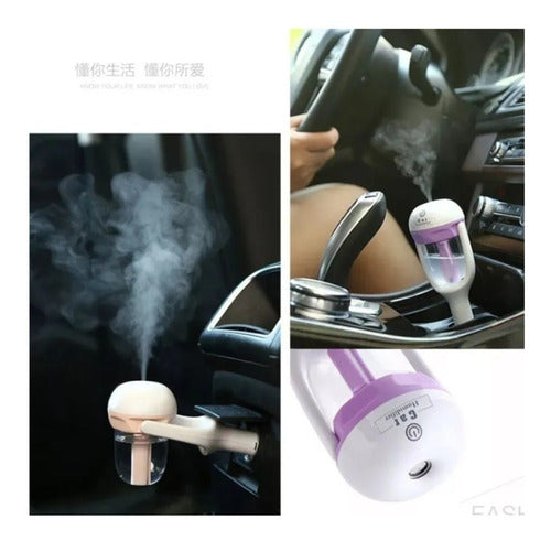 Uruventas Humidificador Aromatizador Cargador De Auto Usb Aromaterapia 1