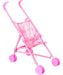 Rainbow Doll Stroller Foldable Baby Doll Buggy 0