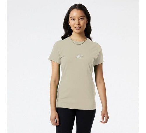 New Balance Essentials Tee Wt23515mbm Women's T-Shirt 0