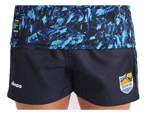 Short Rugby Argentina Navy Blue Imago Puma Training 4