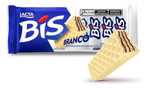 Lacta Chocolate Bis - Original, Branco, Black, Oreo - Brazil 0