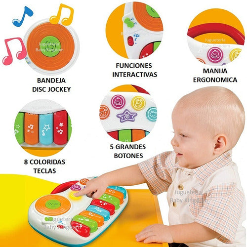 Winfun Interactive Musical Baby Toy Piano with Lights 2