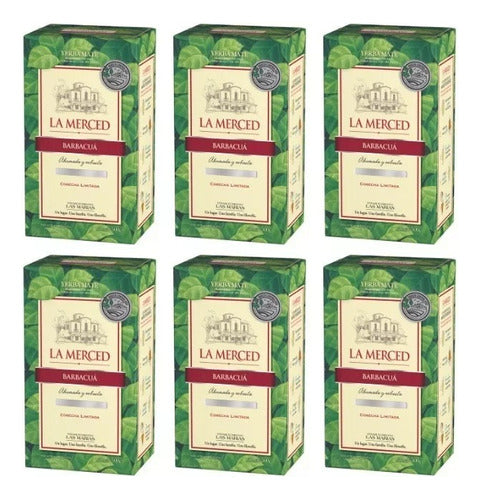 Caja Yerba Mate La Merced Barbacuá 500g X6 Unid. - Dh Tienda 0