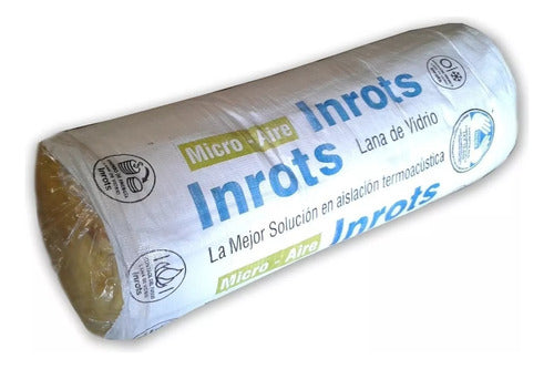 Glass Wool 50mm Insulation with Smooth Aluminum - Inrots 0