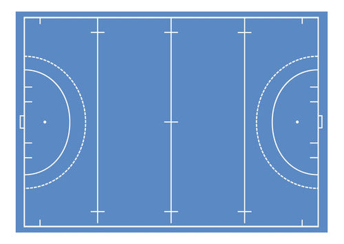 Michapaya Tactical Hockey Board and Half Court 1