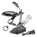 Magni Desktop Soldering Helper Clip with Light and Magnifier 1