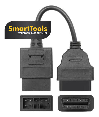 SmartTools Adaptador Scanner Subaru 9 Pin A Obd 2