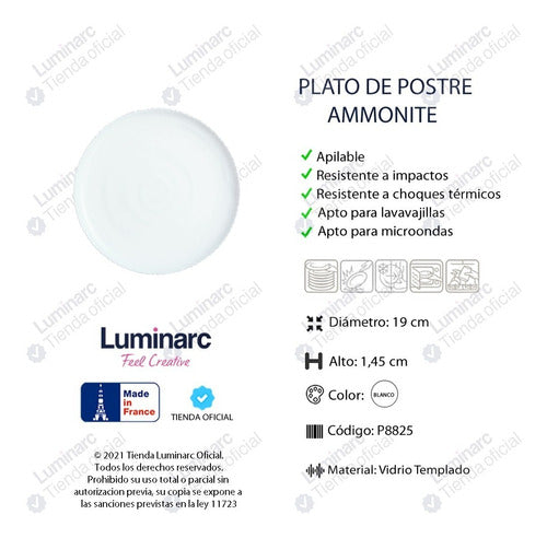 Luminarc Ammonite Dinnerware Set X13 Pieces 3