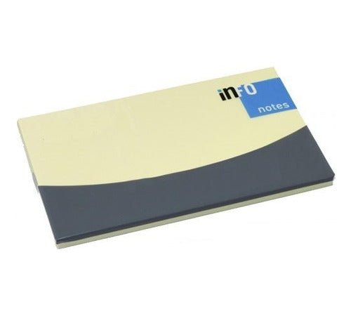 Liggo Info Notes Sticky Notes 75x125mm 100 Sheets 0