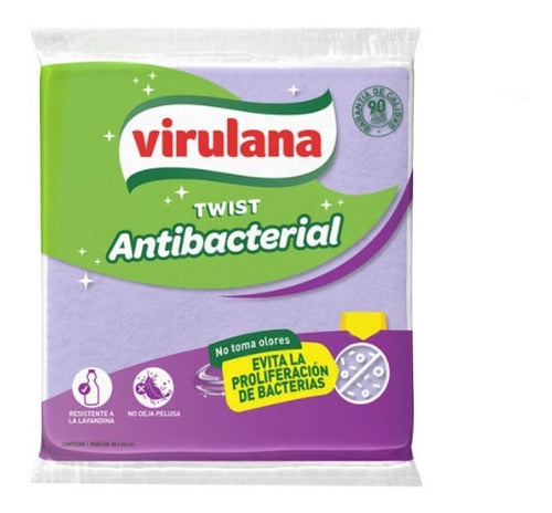 Virulana Antibacterial Cloth (Pack of 50) 0