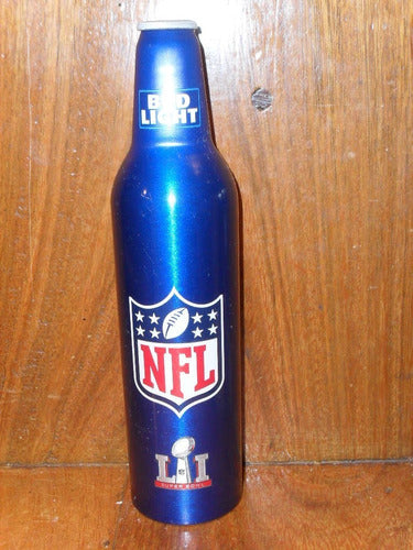 Botella Aluminio Bud Light Superbowl 50  Vacía 0