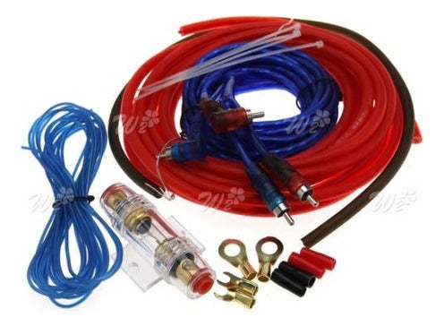 Generic Kit De Fusibles De Cableado Para Amplificador De Coche De 40 4