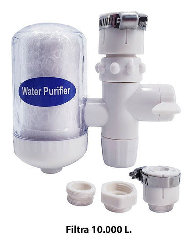 Filtro Purificador De Agua Cerámico 10l 4 Artic De Grifo 4