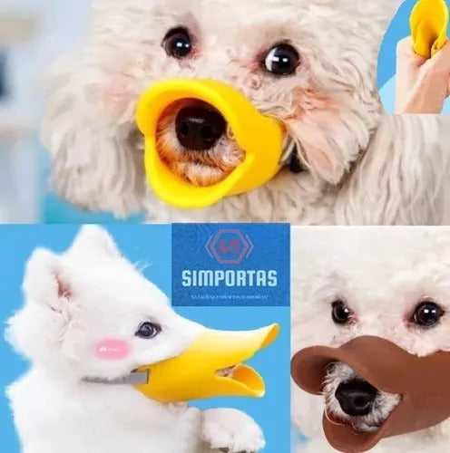 Flexible Silicone Duck Type Dog Muzzle - Once 6