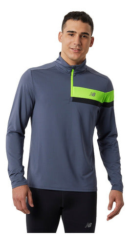 New Balance Accelerate Half Zip Training Hoodie Asfl70 4