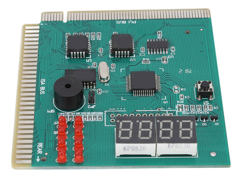 Para Placa De Diagnóstico De Pc Padrão De 4 Dígitos Pci Isa 3