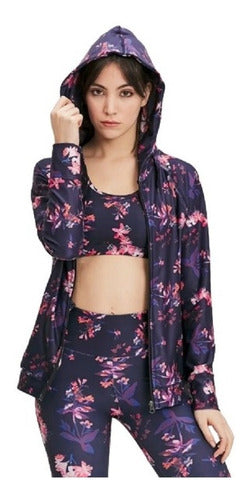 Sweet Lady Hiper Flower Art Sport Jacket 20404-041 0