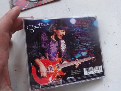 Santana Cd Usado Musica Guitarrista Carlos Supernatural 5