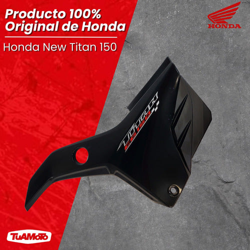 Left Black Side Fairing Honda Original New Titan 150 (2015 - 2020) 4