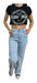 Khoni Jeans Wideleg Celeste Semi Elastizado 4