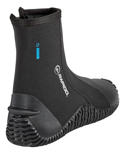 Phantom Aquatics Rapido Boutique Collection Wise 5mm Neoprene Wetsuit Zipper Dive Boot 3