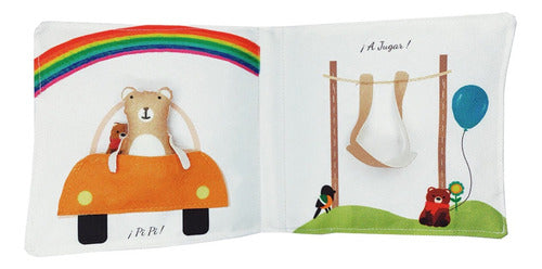 Libro Juguete Sensorial De Tela ´´rutinas´´ + Packaging! 5