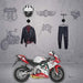 Soporte De Pared Para Casco De Moto Hainanstry 3