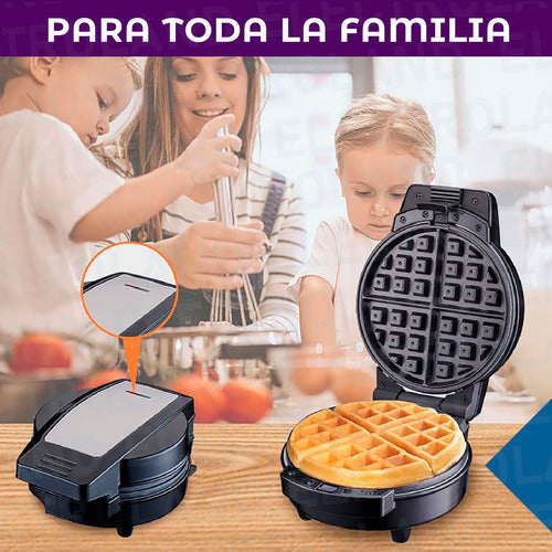 Electroland 3 In 1 Electric Waffle Donut Cupcake Maker 6