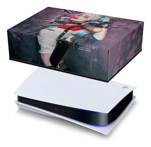 Ragnarok.PsGames Premium Dust Cover (Harley Quinn) for PS5 Horizontal 0