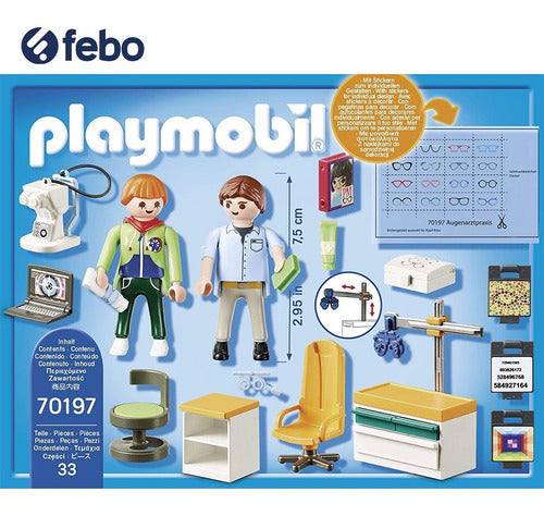 Playmobil Ophthalmologist With Patient City Life Febo 3