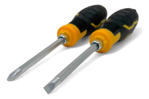 BUNT Double Screwdriver 2 In 1 Philips and Flat 0