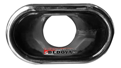 Cola Puntera Para Escape Cromada Tipo Alfa Romeo Cc54 2