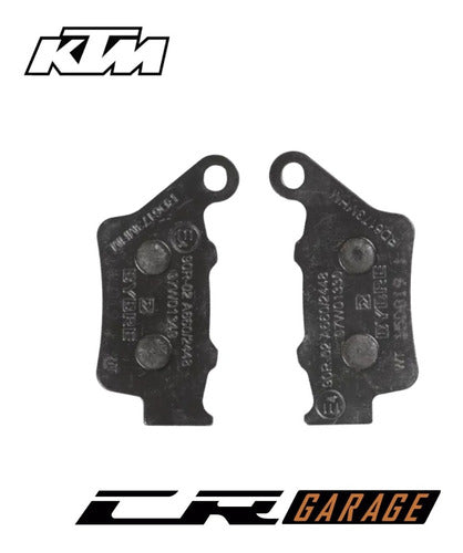 KTM Rear Brake Pads Duke RC 200 250 390 - Original 0