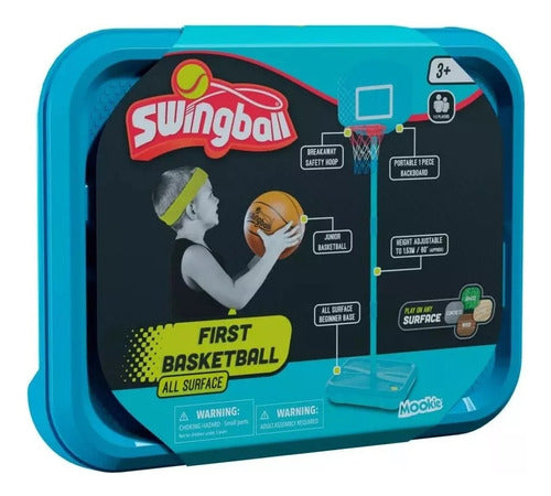 Swingball Basketball Hoop with Base - Original Kit with Ball 0