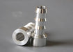 Aluminum 1/2 inch Male Welding Hose Fitting Bung/Push E 2