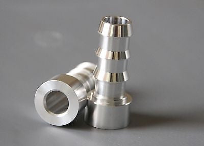 Aluminum 1/2 inch Male Welding Hose Fitting Bung/Push E 2