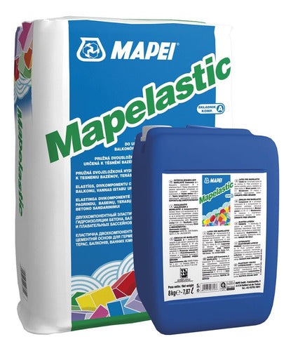 Mapelastic Mapei Mortero Impermeabilizante Bicomponente 32kg 0