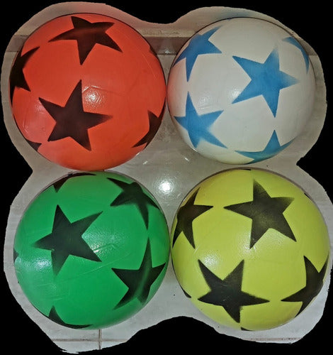 RyV 5 Heavy PVC Soccer Balls Pack of 5 Units 1