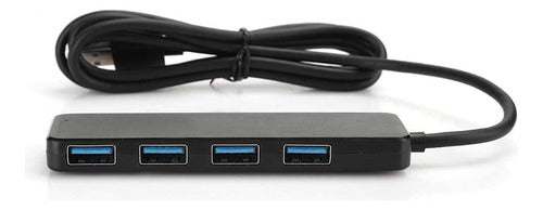 Concentrador Adaptador Hub 4 En 1 Usb 3.0 Para Mac Pc Ps4 1