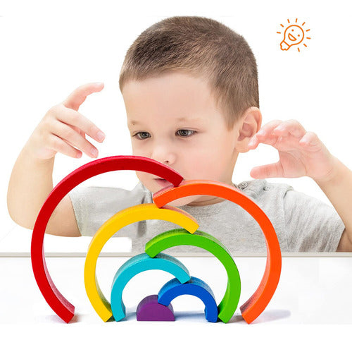 Tuowita Rainbow Stacking Toy - 7350718:ml A $120990 1