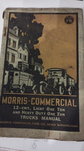 Manual De Propietario Original Camion Morris 1928 0