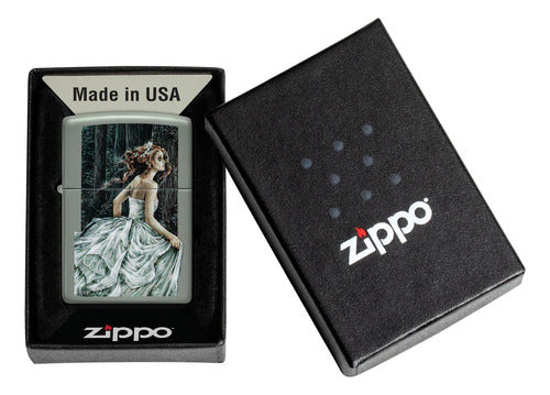 Zippo Genuine Lighter 48971 Victoria Frances Design Warranty 1