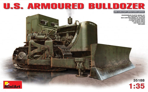 Miniart Bulldozer U.S Armored 1/35 Supertoys Lomas 1